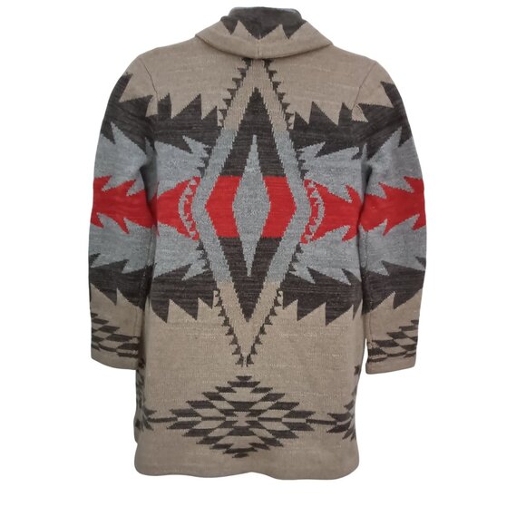 Lauren Ralph Lauren Southwestern Aztec Cardigan 1X - Picture 2 of 6